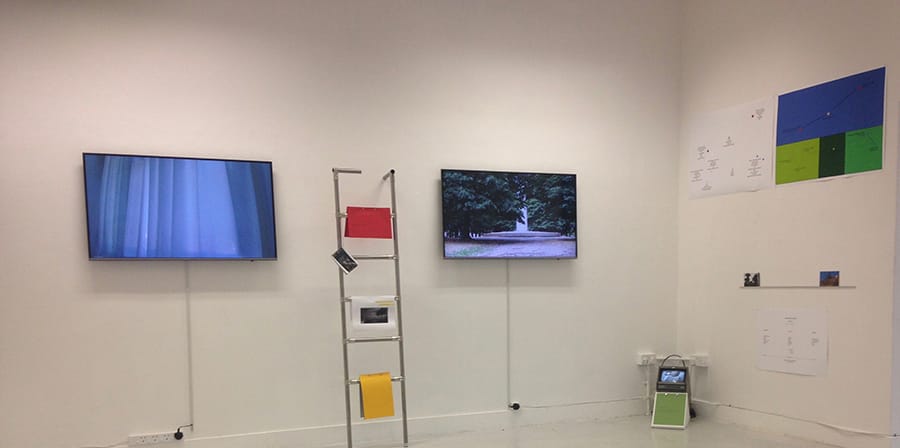 Installation Photograph: ‘Work-Out in Parallax_2’ by Gill Addison