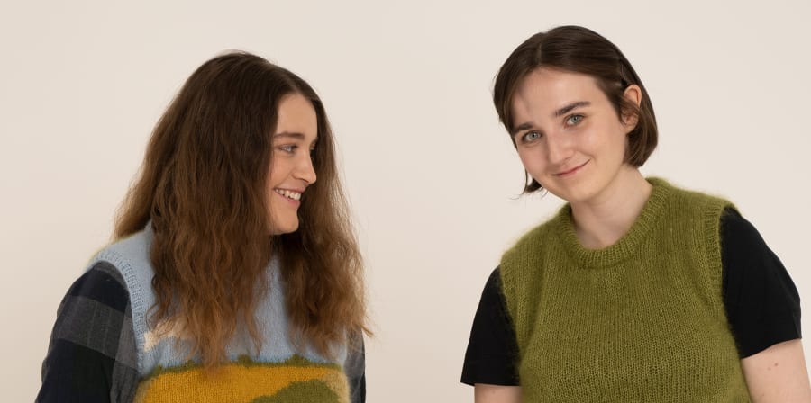 Portrait of Rosie and Laura
