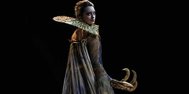 Katie Garden, costume inspired by Tudor and Stuart Fashion, BA Theatre & Screen: Costume Design, 2013.