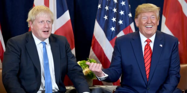 Boris and Trump