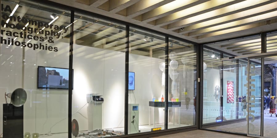 A windows gallery installation view