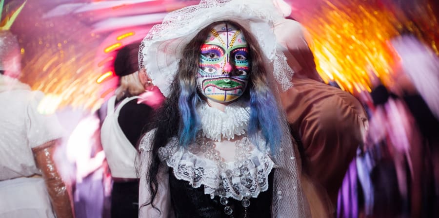 Performer on stage