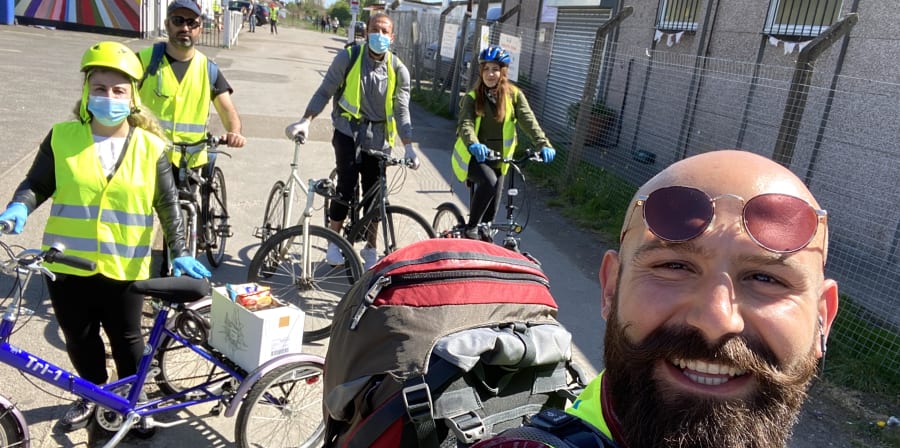 Community of Kurdish Alevi cyclists offered a lifeline to families worst hit by the Covid pandemic