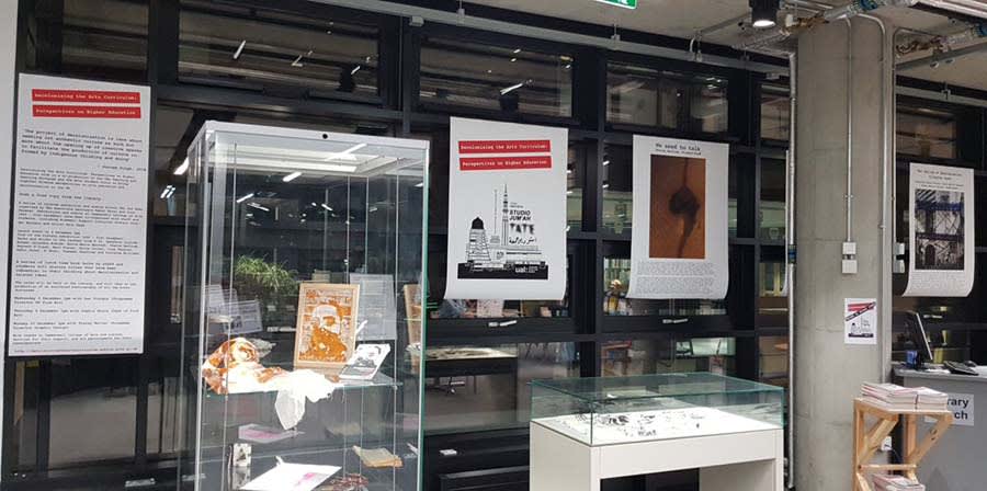 exhibition at Camberwell library
