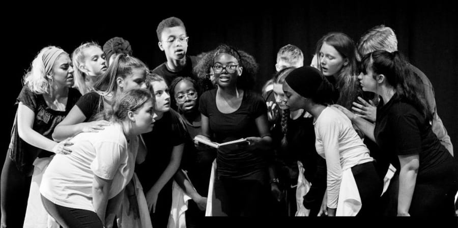 Performance group at Barbican