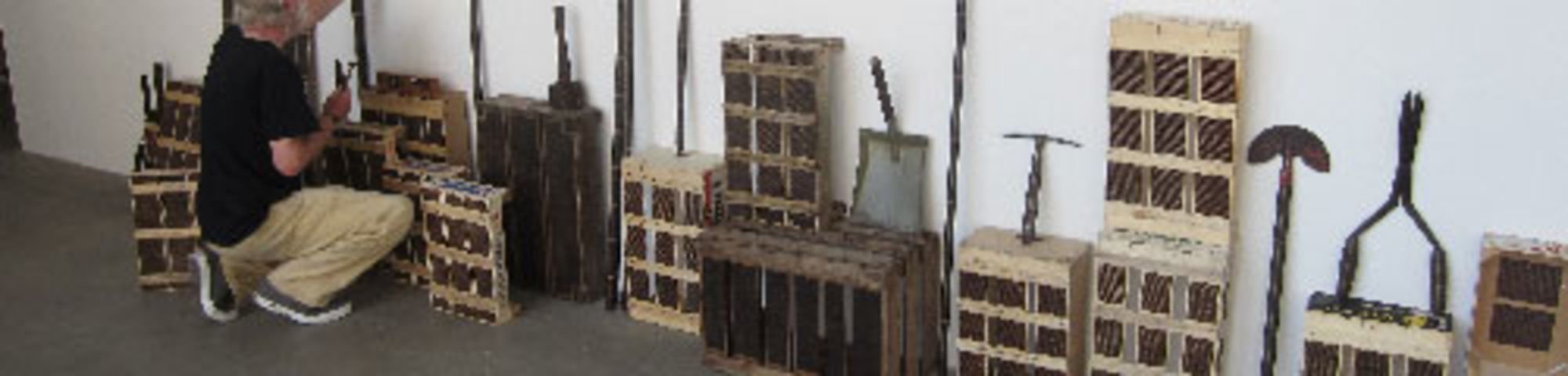 Roger Ackling in Chelsea Space