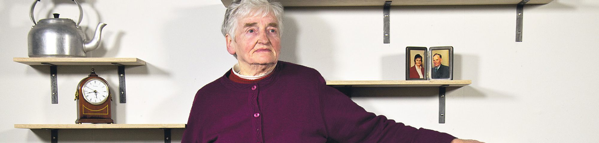 Nana Shelf Portrait by Darragh Casey