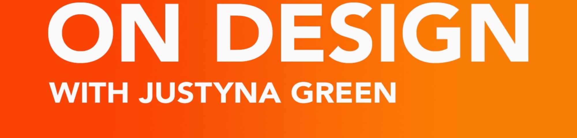 text over orange background