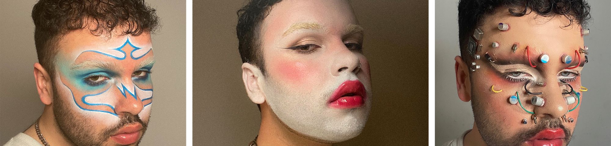 Berny Ferreira 3 makeup looks