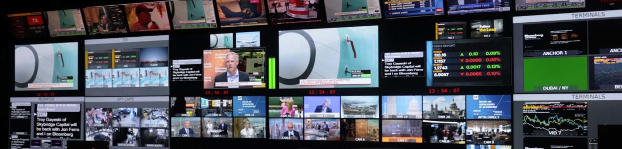 TV Studio control room