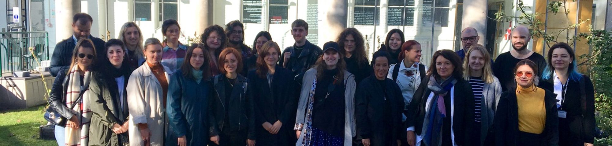 The Fashion Tech Hackathon September 2018 group Photograph courtesy of UAL