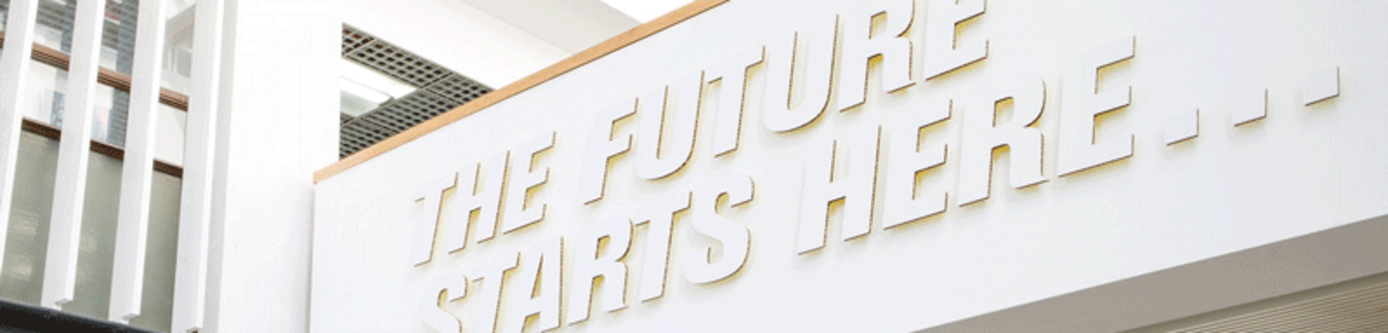 London College of Communication Degree Shows Signage 2016. 2