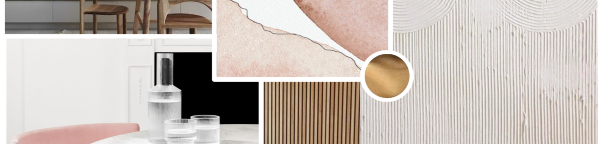 interior design concept board