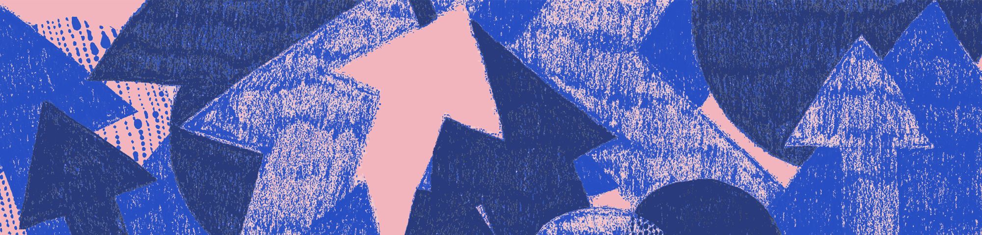 Blue Arrows Banner