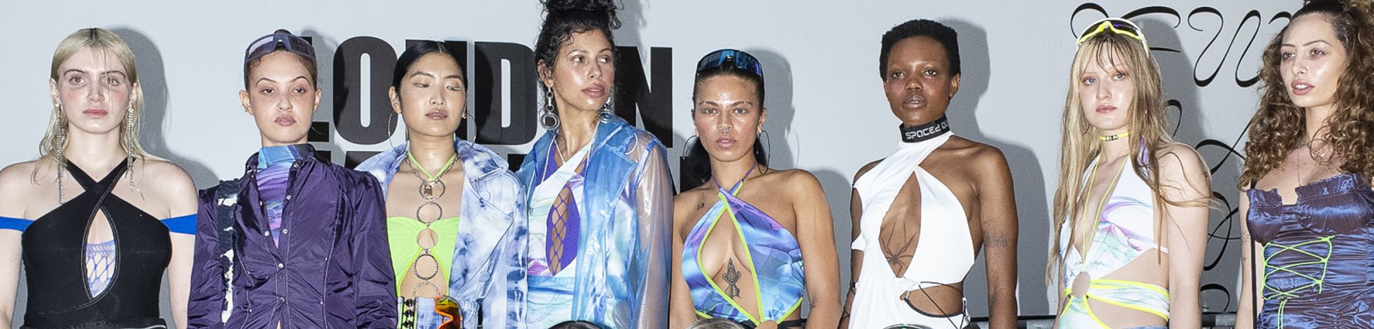 Sinead Gorey and team at London Fashion Week