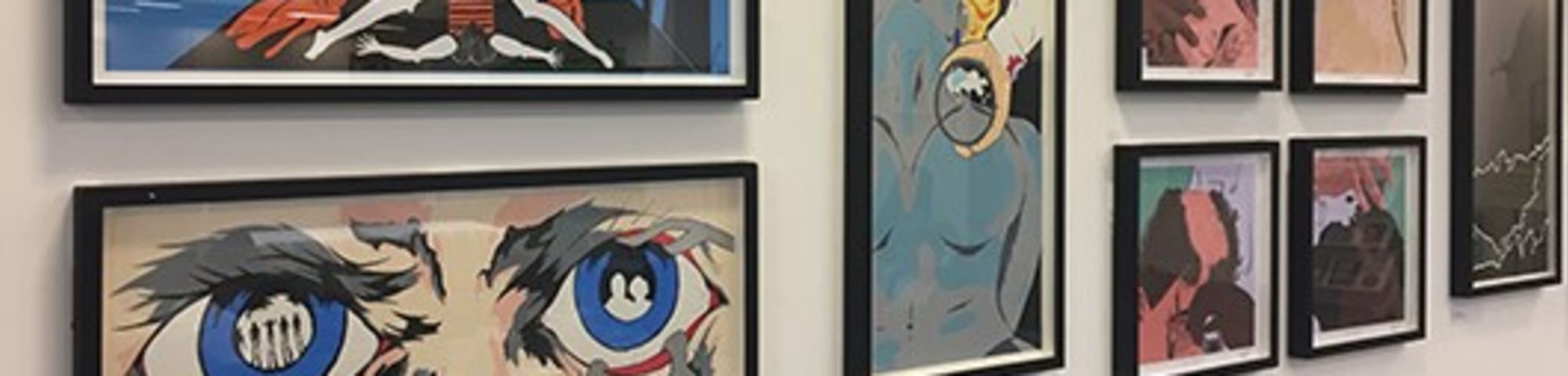 Kubrick inspired Mondo prints LCC library