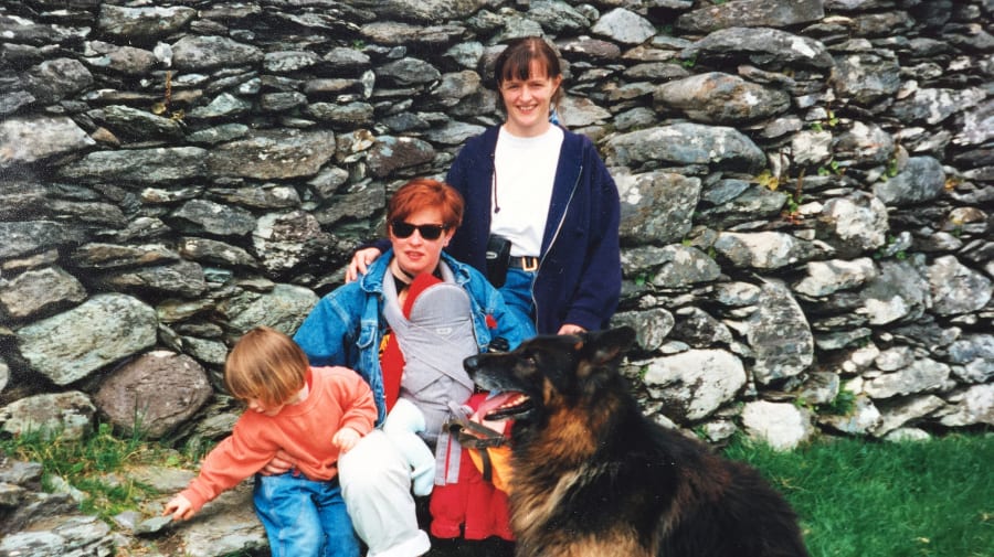 Susan Orr and family