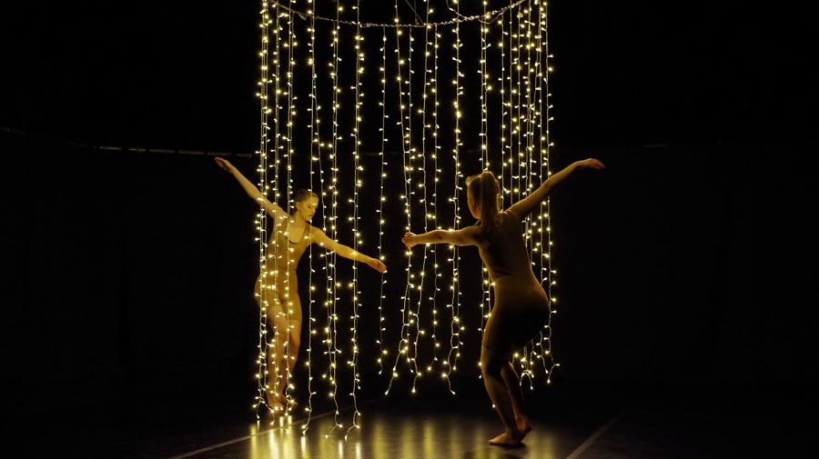 Design for dance collaboration between Wimbledon College of Arts and Middlesex University students.