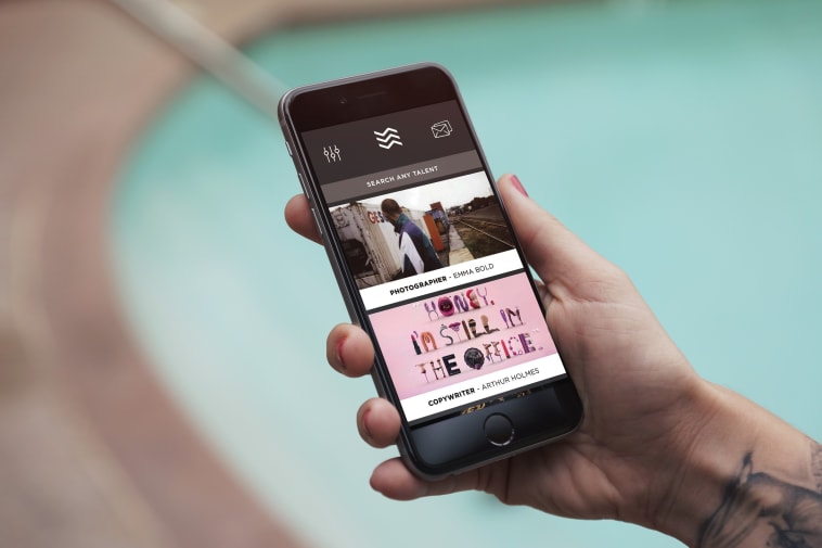 SSSHAKE mobile app by Valentine de Guidice