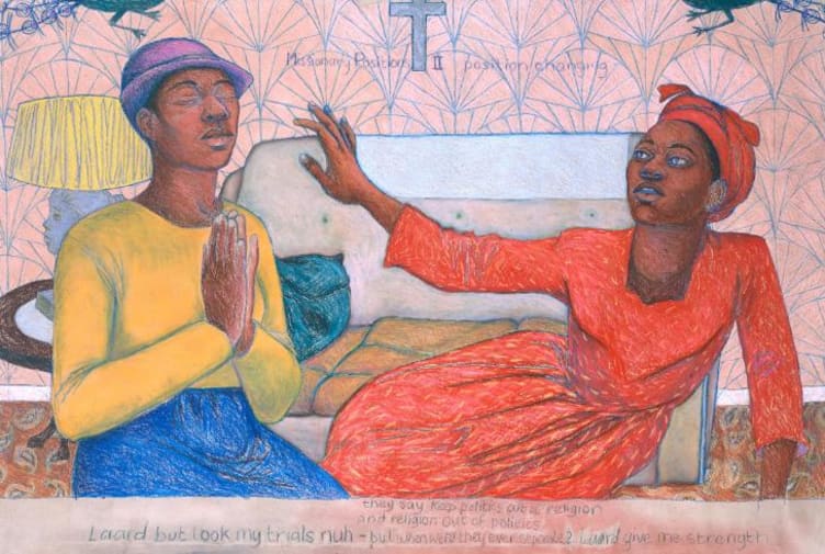 Missionary Position II 1985 by Sonia Boyce born 1962