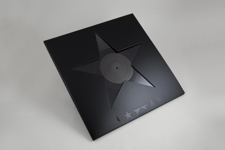 Blackstar, David Bowie Photo by Barnbrook