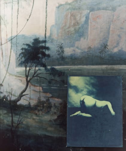 Untitled from Fractal Scars_Salt Water and Tears_20x24 inch_C-print and cyanotype_