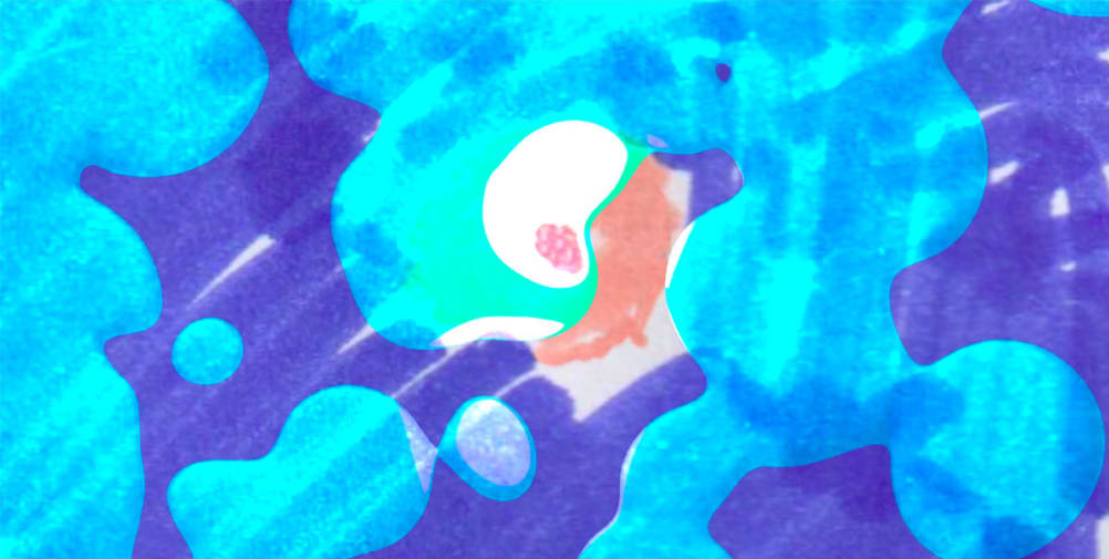 A still from the 'doodle' ident created by Gianluca Alla.