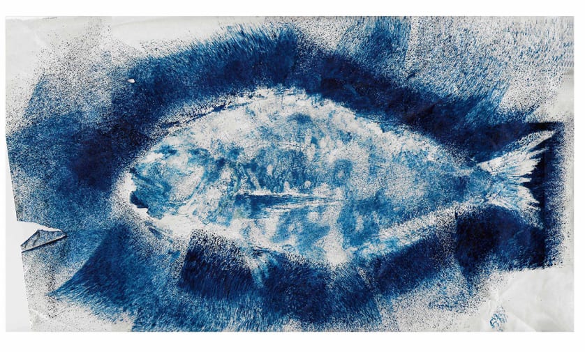 A fish print.