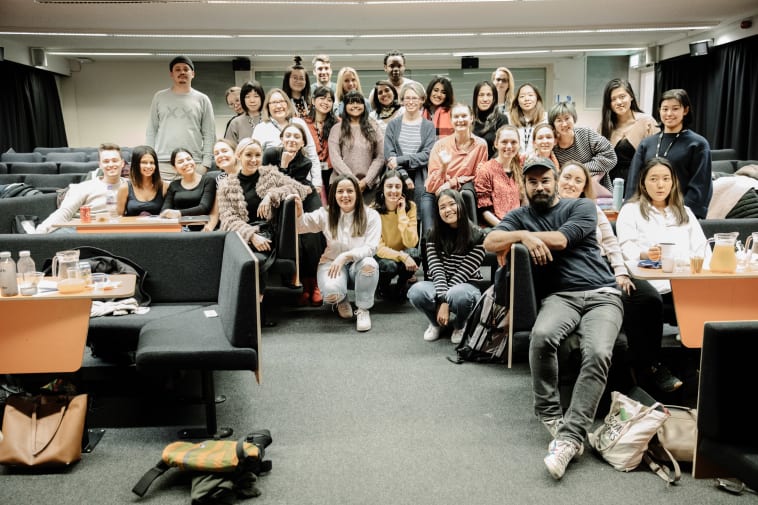 Hackathon Participants in a large group