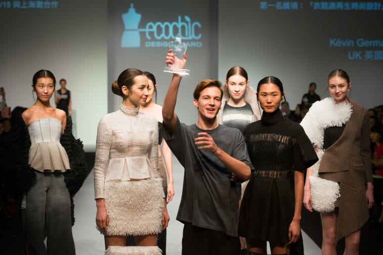 Kévin Germanier wins the award © Redress