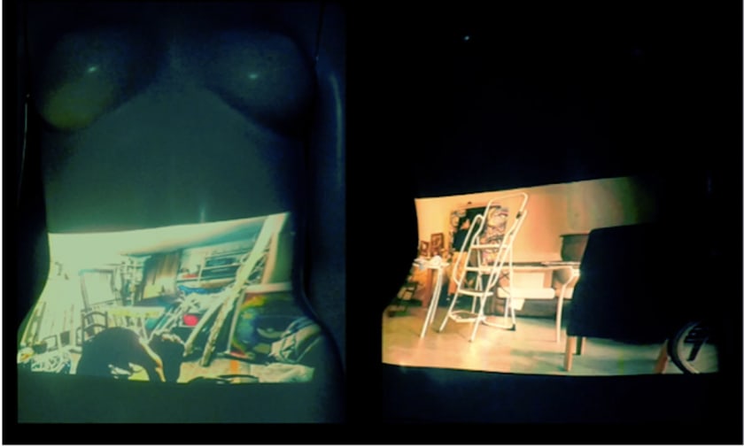 image projected