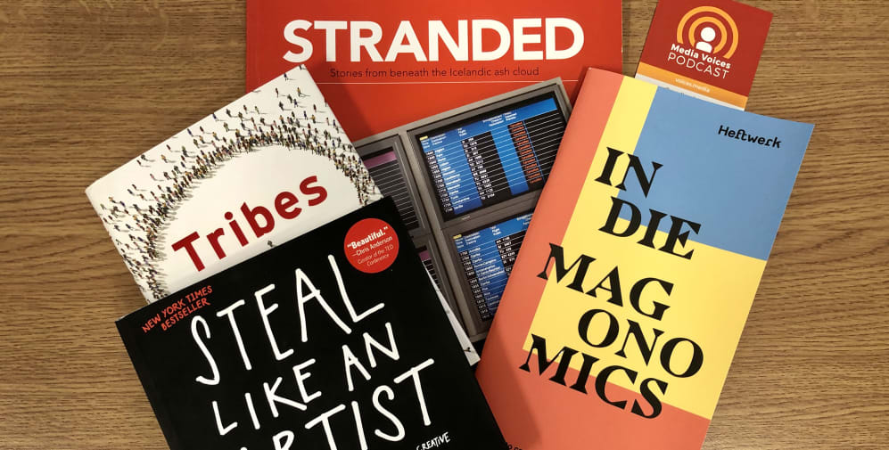 A banner image featuring all of Peter's Bookshelf Picks.