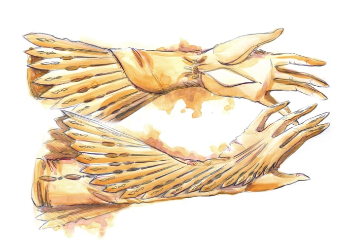 3D rendering of the students clutch bag print design