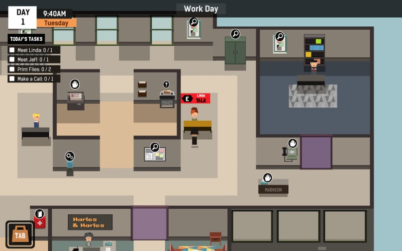 game interface