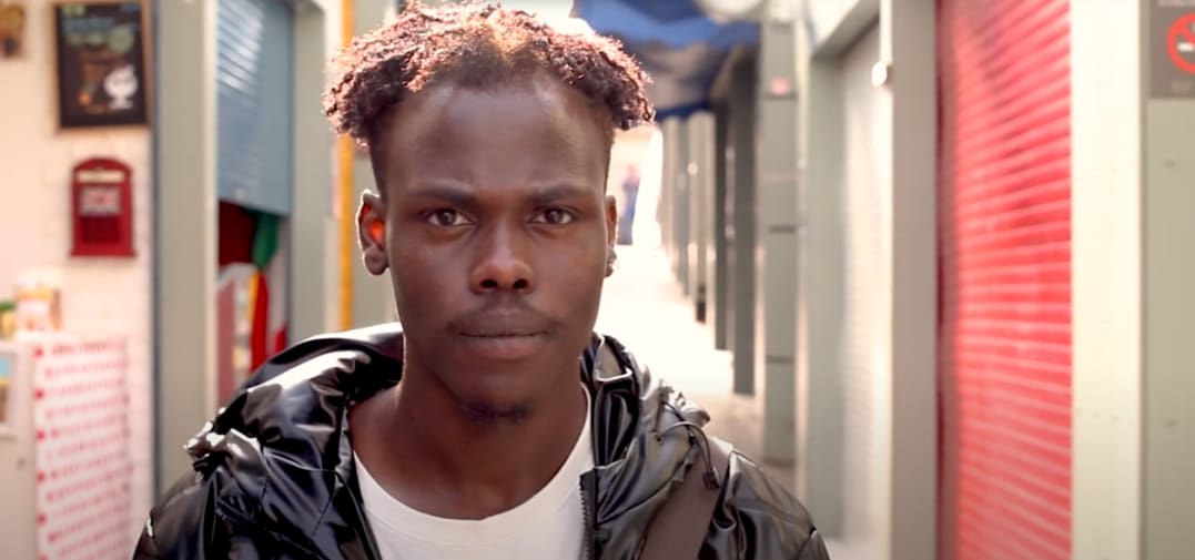 Image of Yassin, 17, who escaped Libya as a child refugee
