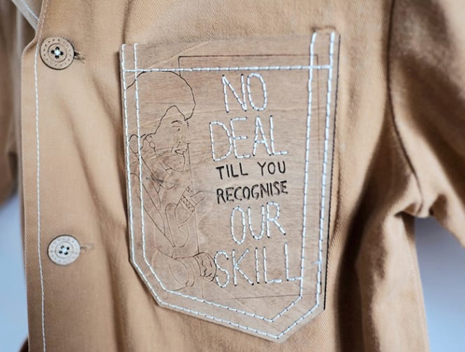 London Design Festival x LCF with MA Fashion Artefact graduate Francesca Smith.