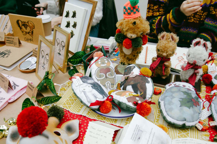 work for sale at market