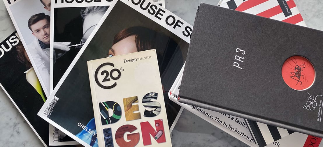 An array of magazines and books featured in Lindy's Bookshelf Picks.