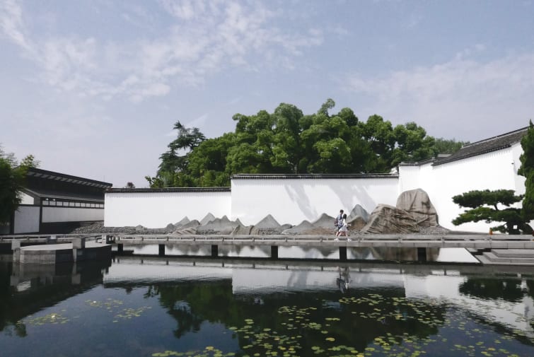 Suzhou Museum, architecture of renowned I.M Pei, photo taken by Charles Britton