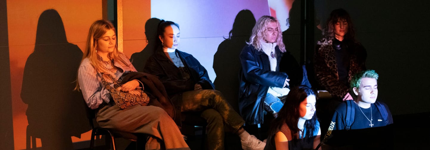 LCF students engage in knowledge exchange with creative agency Superimpose Global