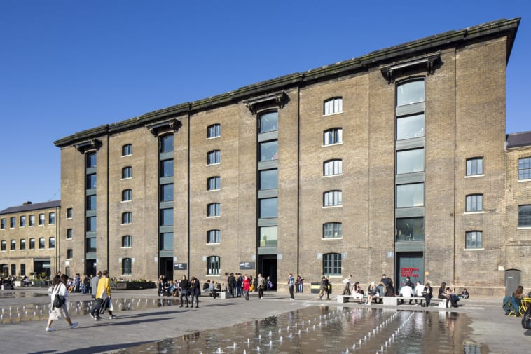 A photograph of Central Saint Martins in Kings Cross