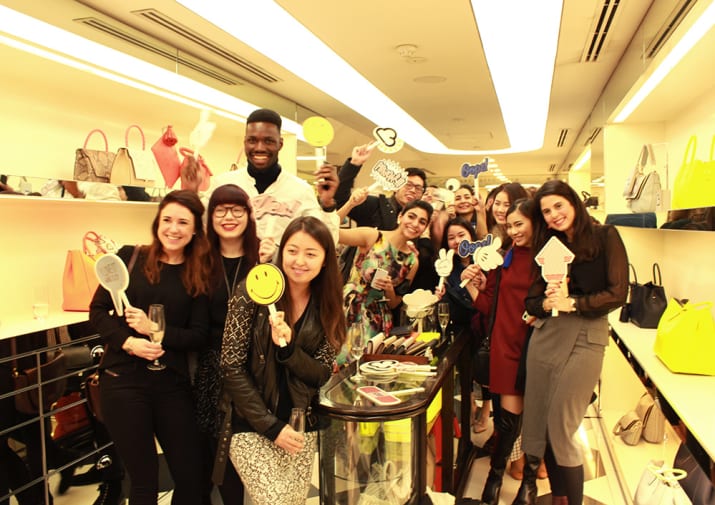 MA Fashion Retail students pay a visit to Anya Hindmarch to see the SS15 collection