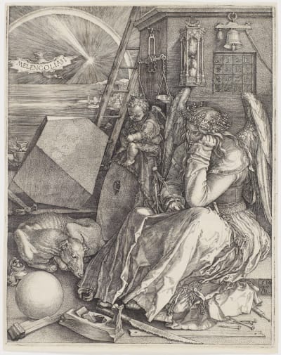 Melencolia I is a 1514 engraving by the German Renaissance artist Albrecht Dürer. 