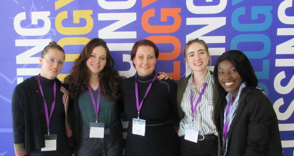 MSc Psychology Applied to Fashion students at the BPS Annual Conference 2019