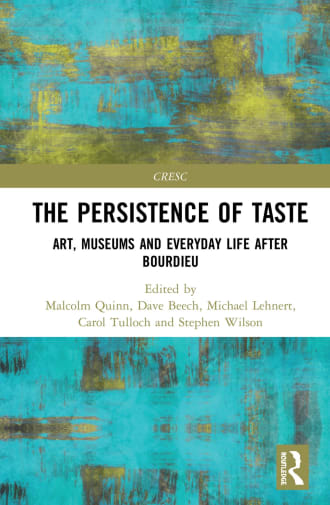 The Persistence of Taste, May 2018 Routledge