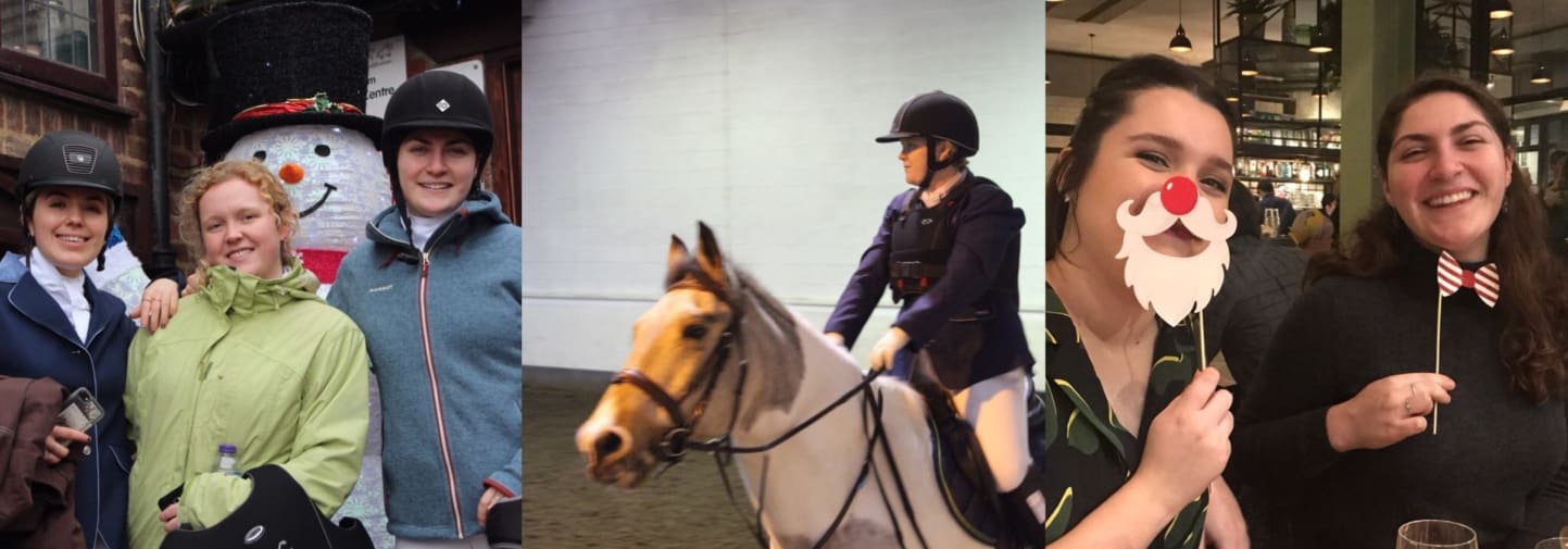 Equestrian club banner