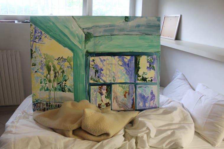 paintings installed at home