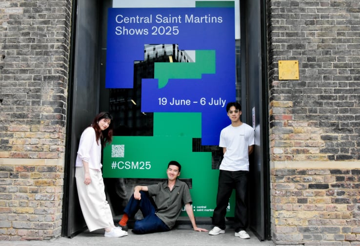 Photo of student designer team for csm shows ID 2025