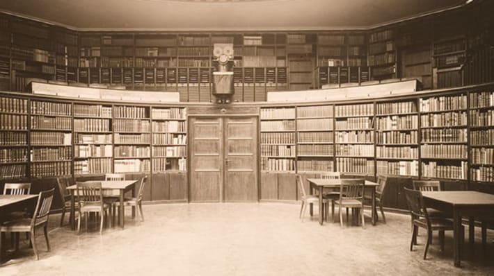 a reading room