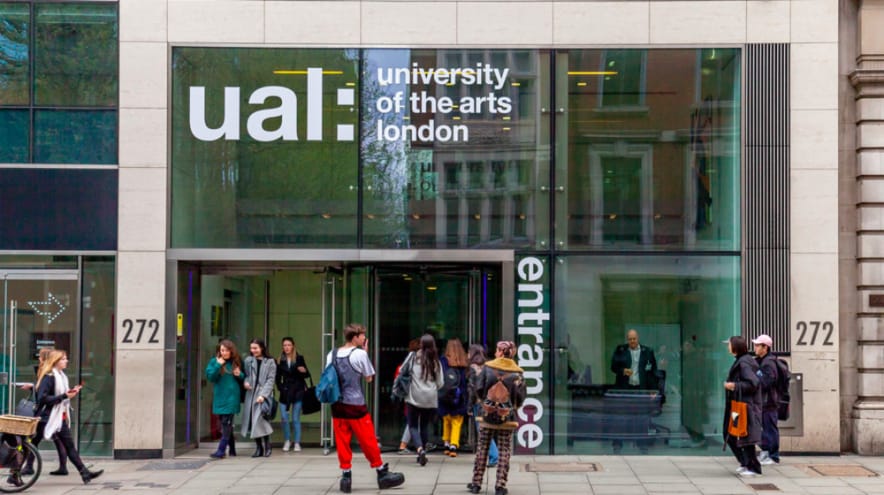 External shot of the UAL building at 272 High holborn